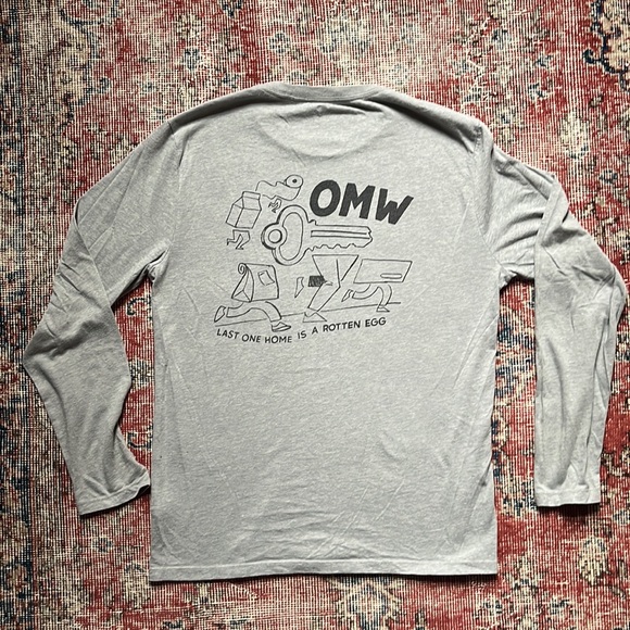 Steve "ESPO" Powers Artist Custom Screen Print Long Sleeve T Shirt - Picture 1 of 4